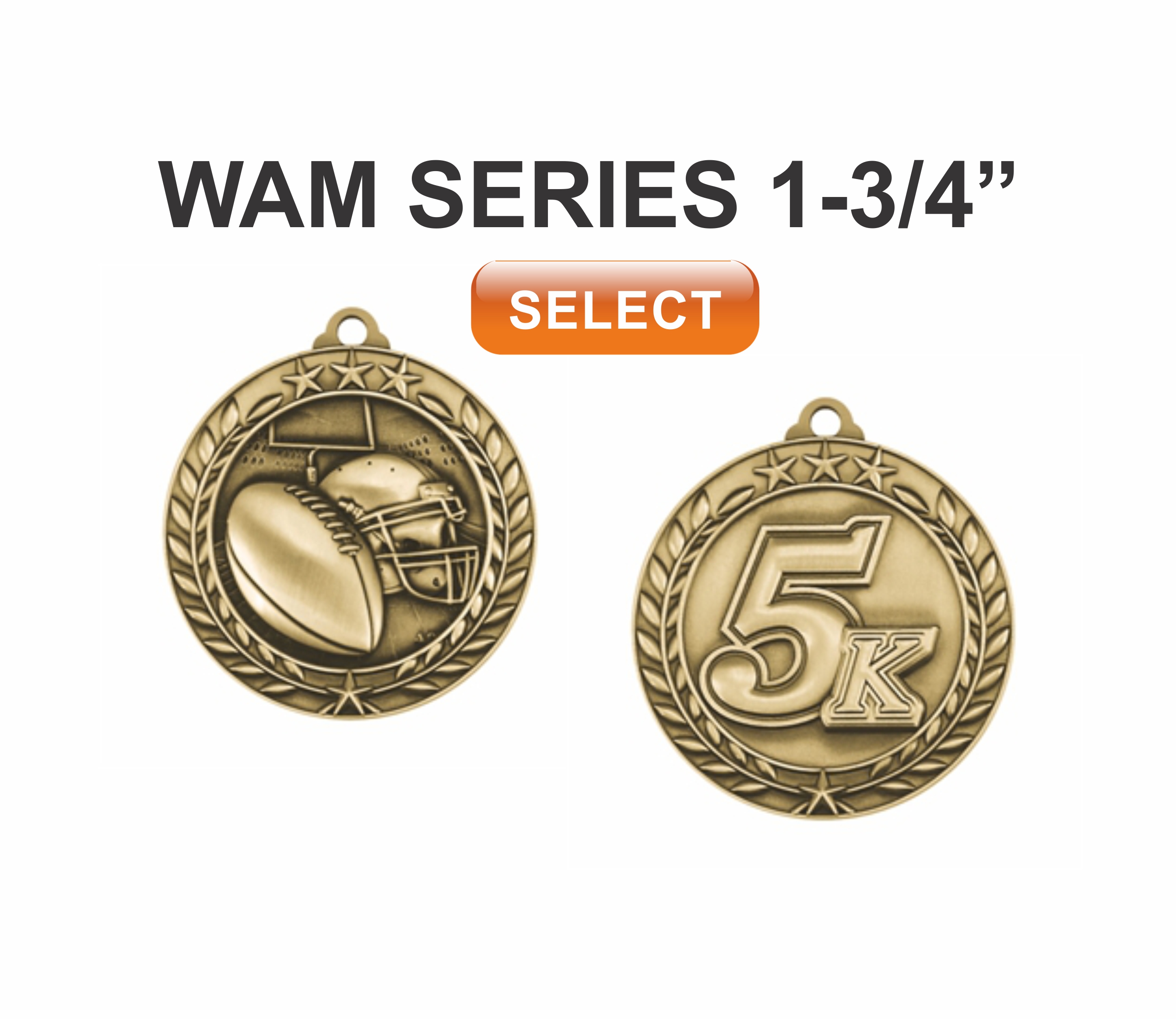 wam series award medals